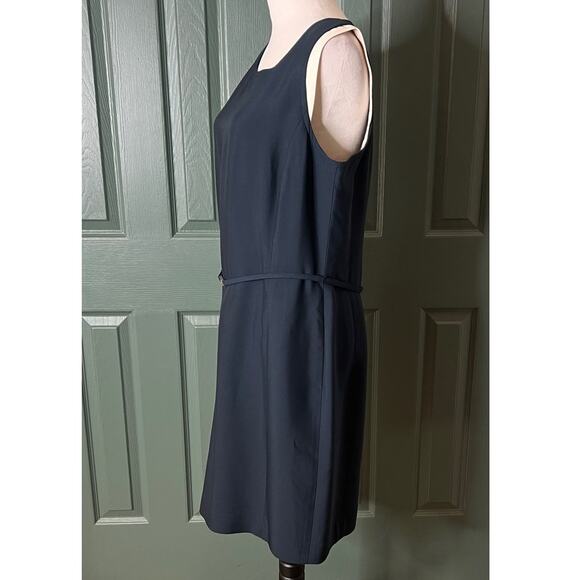 Ellen Tracy Sleeveless Sheath‎ Dress Black Office Career Work Party - Picture 3 of 9